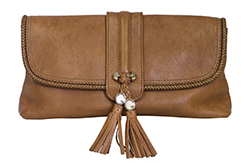 Marrakech Clutch, Leather, Brown, DB, 257030 204990, 2 